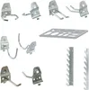 Paroi à outils 156x72 cm Système de stockage en métal avec Voir les images du produit 5