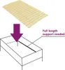vidaXL Náhradní rám postele s 24 lamelami 120x200 cm Náhled obrázku produktu 5