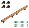 Corrimano da parete in legno di pino, lunghezza 120 cm, Anteprima dell’immagine prodotto 10