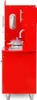 vidaXL Spielküche Kinder MDF 84x31x89 cm Rot Produktbild-Vorschau 4