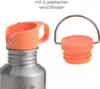 Lässig Edelstahl-Trinkflasche 500 ml - Nature Produktbild-Vorschau 2