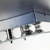 B.K.Licht LED Deckenleuchte Nickel matt quadratisch 25cm 4 Produktbild-Vorschau 4