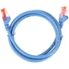 Goobay 95247 Cavo patch CAT 6, U/UTP, blu, 0,25 m - Miscela Anteprima dell’immagine prodotto 3