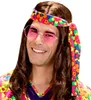 "Hippie" Partybrille XL - Rund | Pink Produktbild-Vorschau 5