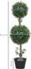 HOMCOM Künstlicher Buchsbaum 2er-Set groß 91,6 cm Produktbild-Vorschau 3