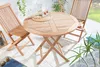 Massiver Gartentisch EMPIRE TEAK 90cm Teakholz rund Produktbild-Vorschau 3