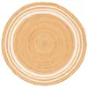 Naturfaser Teppich Handgefertigt Jute Salsa Creme Beige Produktbild-Vorschau 5