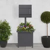 ML-Design Briefkasten mit Ständer, Pflanzkasten und Produktbild-Vorschau 1
