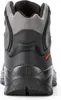 The back view of a black work boot. Produktbild-Vorschau