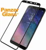 A screen protector is shown diagonally over a smartphone. Produktbild-Vorschau