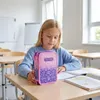 Dreifach-Schulstiftetui Mit Drei Fächern Und Schulzubehör Produktbild-Vorschau 8
