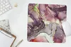 MuchoWow® Mauspad Mousepad Marmor - Rot - Lila - Gold 30x30 Produktbild-Vorschau 5