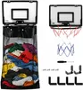 2-in-1 Basketball Wäschesammler, Hänge-Wäschekorb Tür(ohne Produktbild-Vorschau 1
