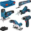 Bosch Professional 5 zestaw narzędzi + GBA + GAL + XL-Boxx Podgląd zdjęcia produktu 1
