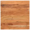 vidaXL Plateau de table 70x70x3,8 cm Carré bois massif Voir les images du produit 8