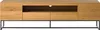 home24 Tv-Lowboard - Echtholzfurnier / Eisen - Breite 181 Produktbild-Vorschau 4