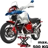 Motocyklový zdvihák Wiltec do 500 kg s pracovnou výškou Náhľad obrázku produktu 4