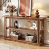 Consoletafel van massief hout, 140 cm hoog, drietraps Productafbeelding-voorbeeld 8