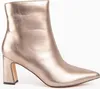 Buty na obcasie Montevita Botirey4 Złoty Podgląd zdjęcia produktu 2