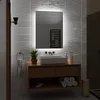 Badspiegel mit LED Beleuchtung und Touch-Schalter - Dubai - Produktbild-Vorschau 3