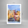 Poster - Poster ohne Rahmen - Altstadt Mietshaus - 50x70 cm Produktbild-Vorschau 4
