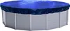 An above-ground swimming pool covered with a blue tarp. Produktbild-Vorschau