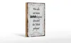 Holzschild Spruch 18x12cm wer alles mit Lächeln beginnt Produktbild-Vorschau 1