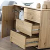CALICOSY - Commode 1 Porte 3 TiroirsReproduction Chêne L90 Voir les images du produit 6