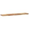vidaXL Étagère suspendue 120x30x4 cm Bois massif acacia Voir les images du produit 3
