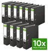 DINOR Ordner 10er Pack 8cm DIN A4 Schwarz Recycling Produktbild-Vorschau 3