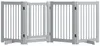 PawHut Absperrgitter Hund 4-teilig, 204 x 75 cm Faltbar Produktbild-Vorschau 1