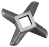 Profesionálny oceľový nôž do kuchynského mlynčeka na mäso v Náhľad obrázku produktu 5