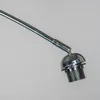Moderne Bogenlampe chrom Verstellbar ohne Schirm Produktbild-Vorschau 3