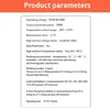 Monitor baterií 9V-100V voltmetr kapacity baterií s Náhled obrázku produktu 4