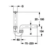 Haas Spülen-Röhrensiphon 1 1/2" DN50 Produktbild-Vorschau 2