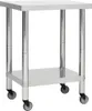 vidaXL Kuchynský pracovný stôl s kolieskami 80x45x85 cm Náhľad obrázku produktu 7