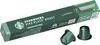A box of Starbucks Pike Place Roast coffee capsules for Nespresso, with two capsules shown in front. Produktbild-Vorschau