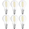 6 x Osram LED Filament Leuchtmittel Tropfen 4W = 40W E14 Produktbild-Vorschau 1