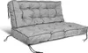 Gartenkissen-Set mit hohem Rand 120/80 cm + 120/40 cm für Produktbild-Vorschau 1