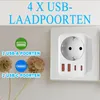 Reiseadapter Großbritannien Deutschland Stecker mit 1 AC & Produktbild-Vorschau 3