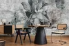 Muralo Selbstklebende Fototapete BLUMEN Beton Optik Vintage Produktbild-Vorschau 9