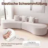Modułowa sofa 5-osobowa COSTWAY, narożna sofa typu Podgląd zdjęcia produktu 6