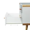 Relaxdays Sideboard abgerundet mit 2 Schubladen, langes Produktbild-Vorschau 6