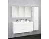 Spiegelschrank Somero 120 cm hochglanz weiß Produktbild-Vorschau 2