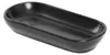 HOMLA FAMELIO ovaler schwarzer Teller 16 cm Produktbild-Vorschau 1