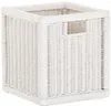 KRINES HOME Stabiles Set / 2 Regalkorb mit Holzrahmen Produktbild-Vorschau 3