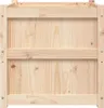 vidaXL Pflanzkübel 60x60x60 cm Massivholz Kiefer Produktbild-Vorschau 6