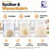 PET VIOLET Tofu Katzenstreu Natur 10 kg / 24 L, Produktbild-Vorschau 6