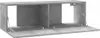 vidaXL TV-Schrank Betongrau 100x30x30 cm Holzwerkstoff Produktbild-Vorschau 6
