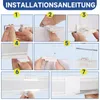 Sekey Wabenplissee ohne Bohren 50x130cm Doppelplissee  Grau Produktbild-Vorschau 9